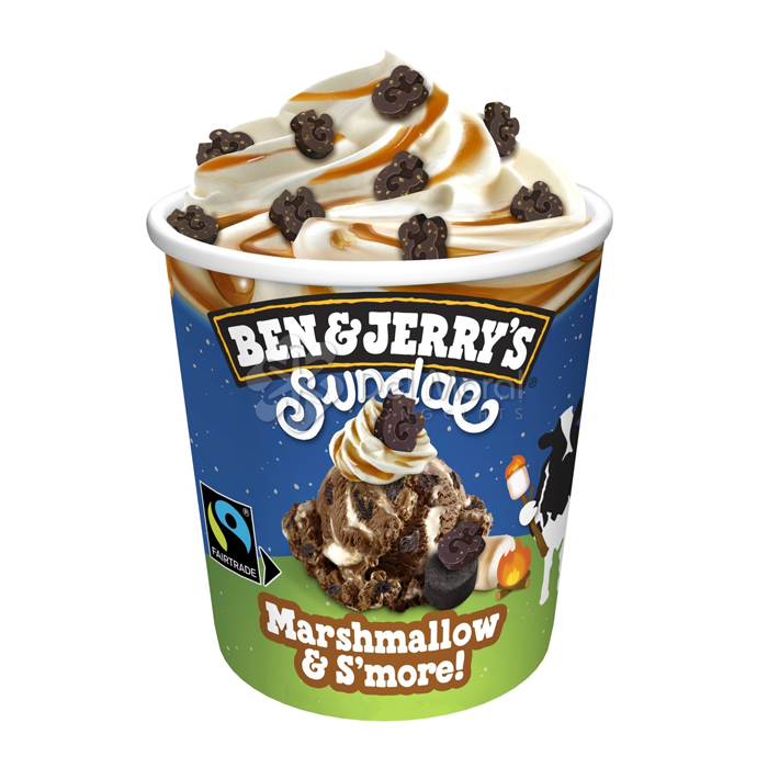 SUNDAE MARSHMALLOW & S'MORE - BEN & JERRY'S