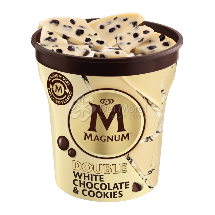 MAGNUM TARRINA CHOCOLATE BLANCO&COOKIES