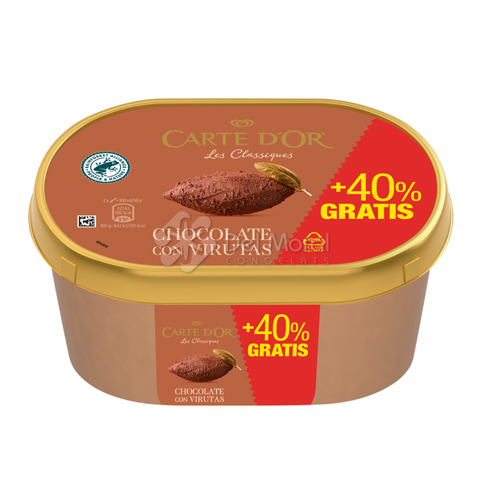 CARTE D'OR XOCOLATA + 40% Gratis-