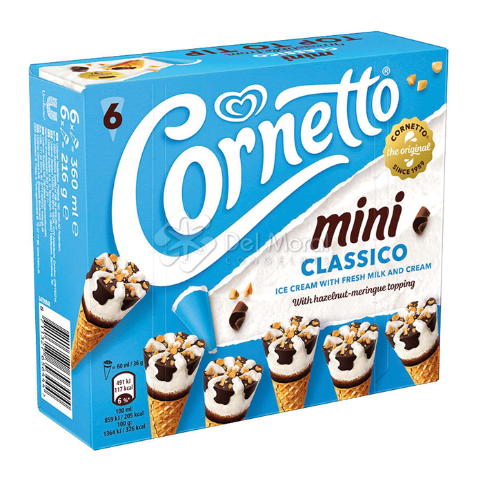 6 CORNETTO MINI CLASSIC-