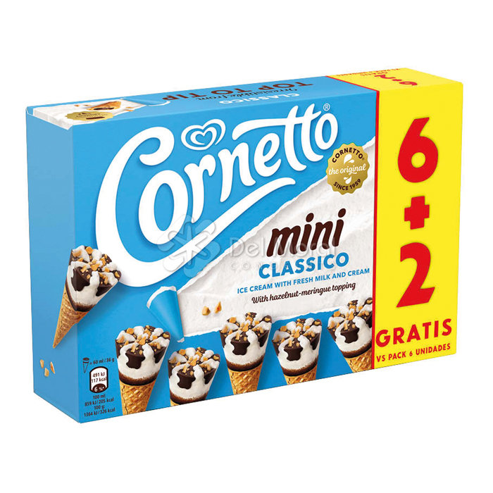 6+2 CORNETTO MINI CLASSIC-