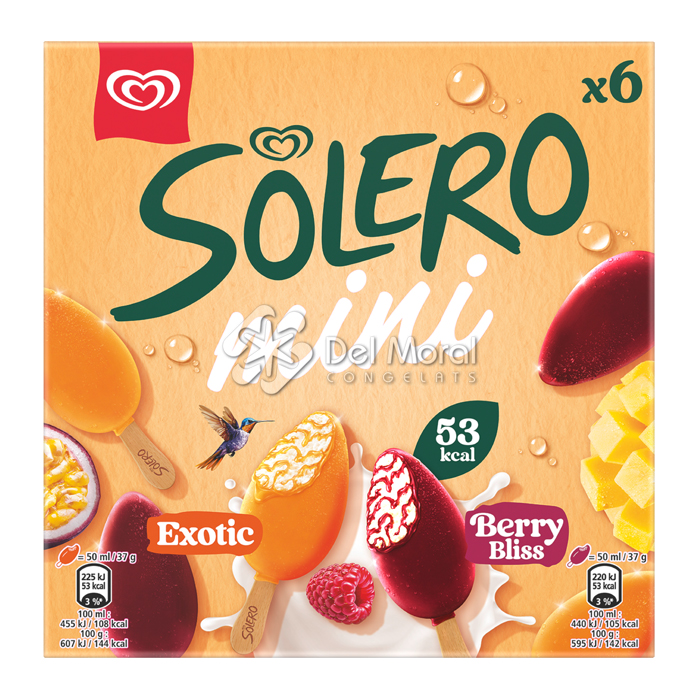 3 SOLERO MINI EXOTIC/BERRY-