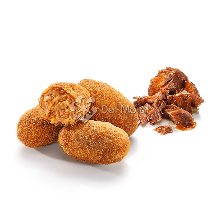 CROQUETAS DE SECRETO DE CERDO Y MIEL - AUDENS