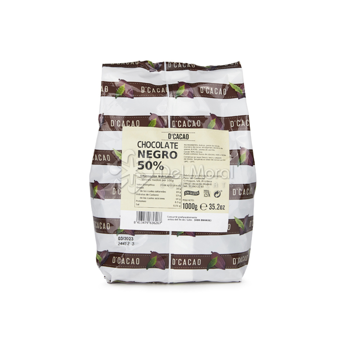 DCACAO XOCOLATA NEGRA 50% - KEN FOODS - SNEL